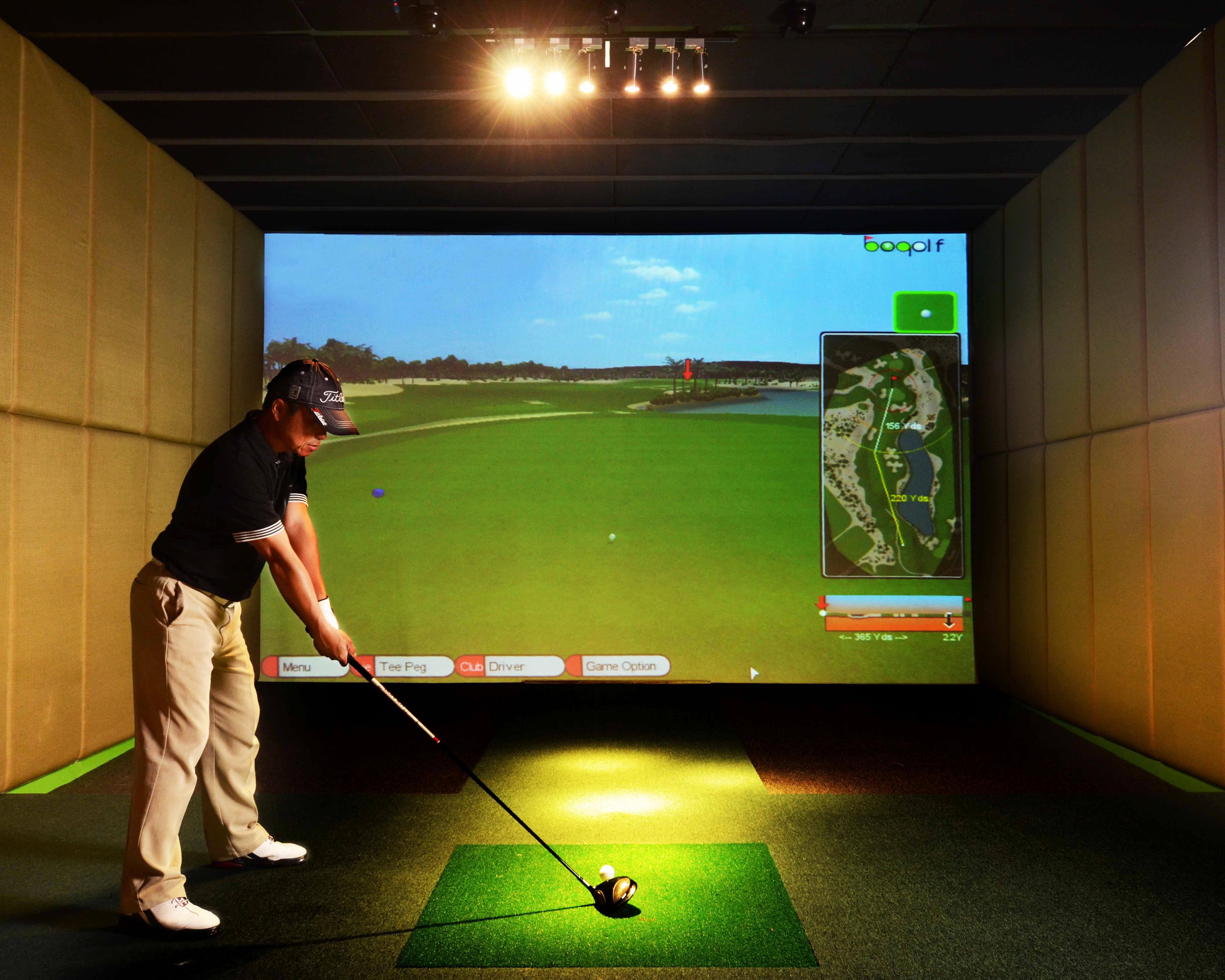 KSL Hotel&Resort Johor Bahru Exterior foto Golf simulator